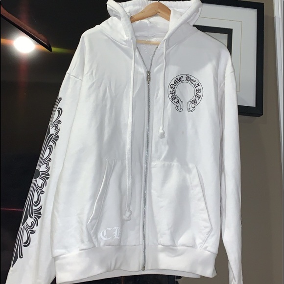 chrome hearts white jacket